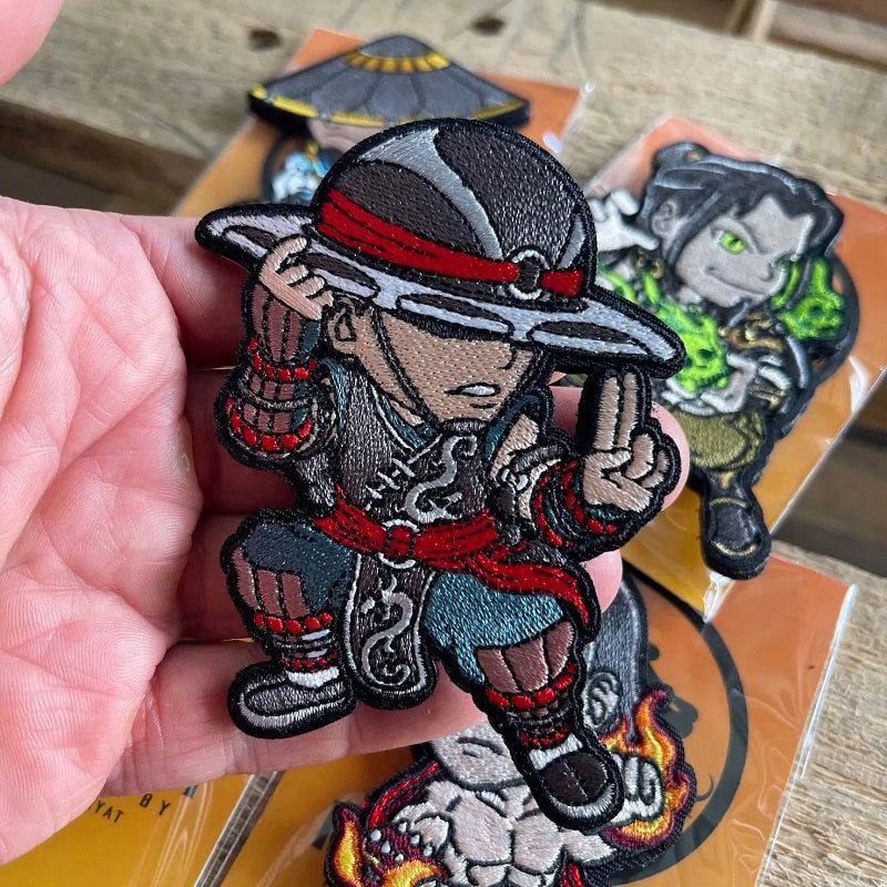 MK FIGHTER #2 - BLADE - EMBORIDERY PATCH