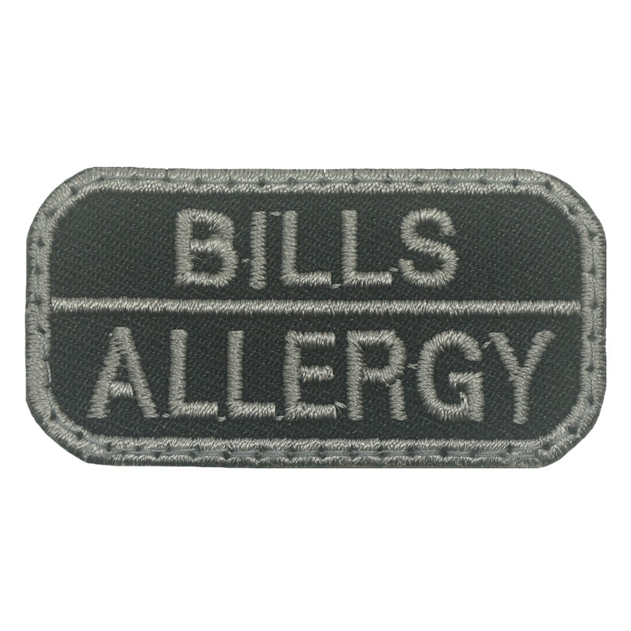 BILLS ALLERGY PATCH - BLACK FOLIAGE