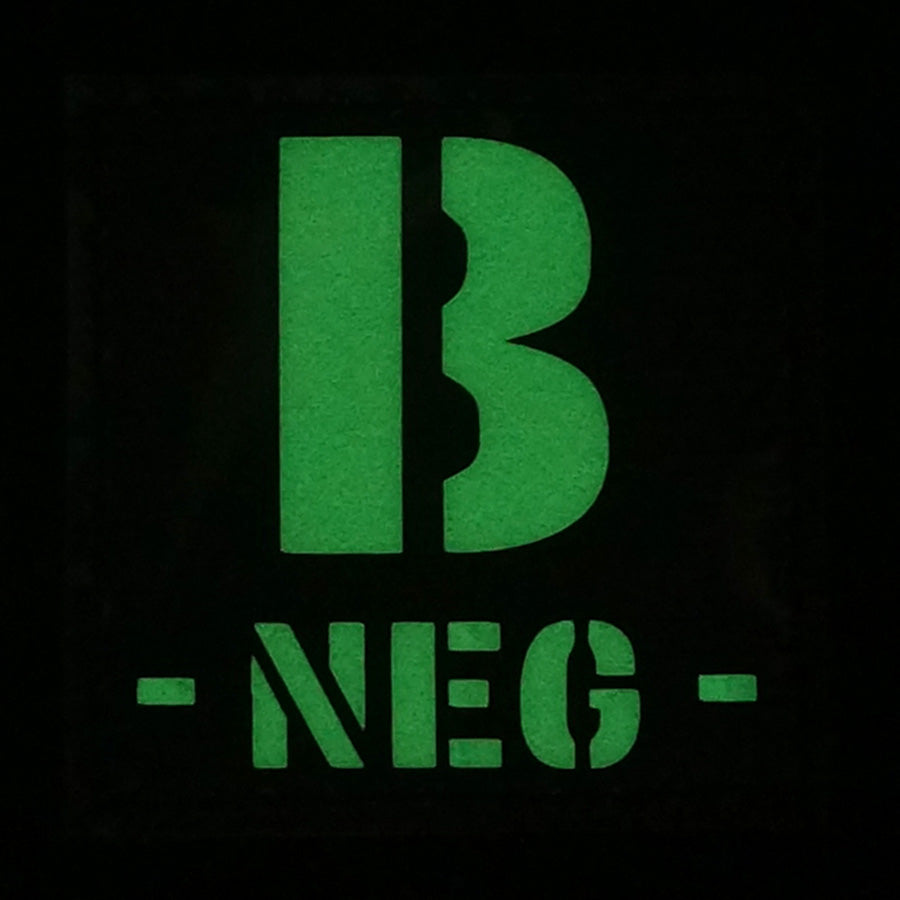 BLOOD TYPE GITD 2023 PATCH - B NEG