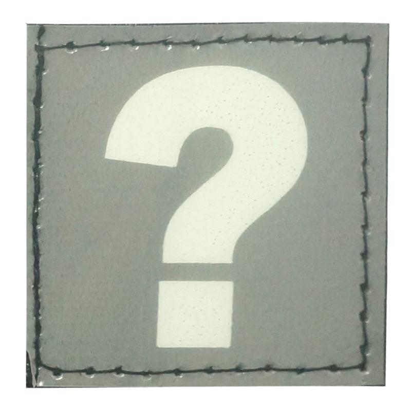 QUESTION MARK GITD PATCH - BLUE GLOW IN THE DARK – Hock Gift Shop ...