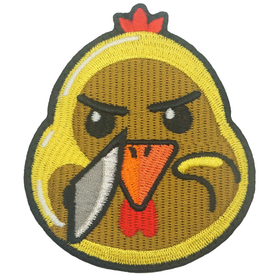 "DON'T MESS WITH ME" CHICKEN THE KILLER PATCH - FULL COLOR