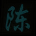 CHINESE SURNAME GLOW IN THE DARK PATCH - CHEN 陈