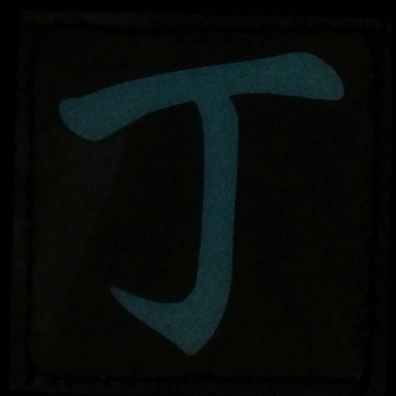 CHINESE SURNAME GLOW IN THE DARK PATCH - DING 丁