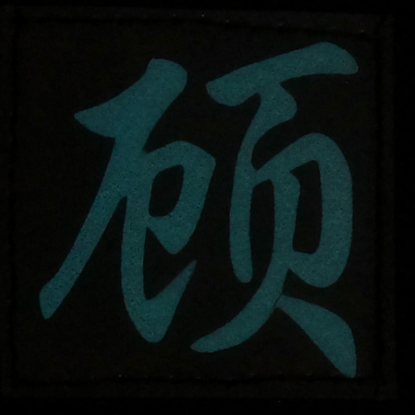 CHINESE SURNAME GLOW IN THE DARK PATCH - GU 顾