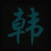 CHINESE SURNAME GLOW IN THE DARK PATCH - HAN 韩