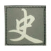 CHINESE SURNAME GLOW IN THE DARK PATCH - SHI 史