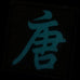 CHINESE SURNAME GLOW IN THE DARK PATCH - TANG 唐