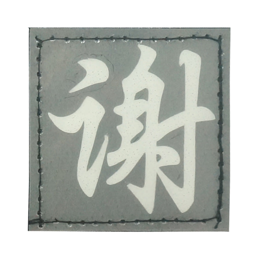 CHINESE SURNAME GLOW IN THE DARK PATCH - XIE 谢