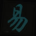 CHINESE SURNAME GLOW IN THE DARK PATCH - YI 易