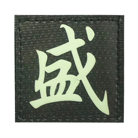 CHINESE SURNAME GLOW IN THE DARK PATCH - SHENG 盛