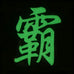 CHINESE SURNAME GLOW IN THE DARK PATCH - BA