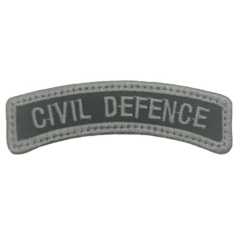CIVIL DEFENCE TAB - BLACK FOLIAGE