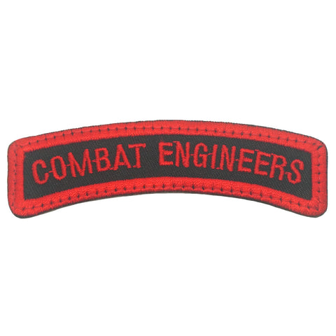 COMBAT ENGINEERS TAB - BLACK RED