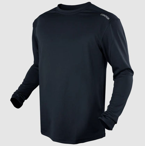 CONDOR MAXFORT LONG SLEEVE TRAINING TOP - NAVY BLUE