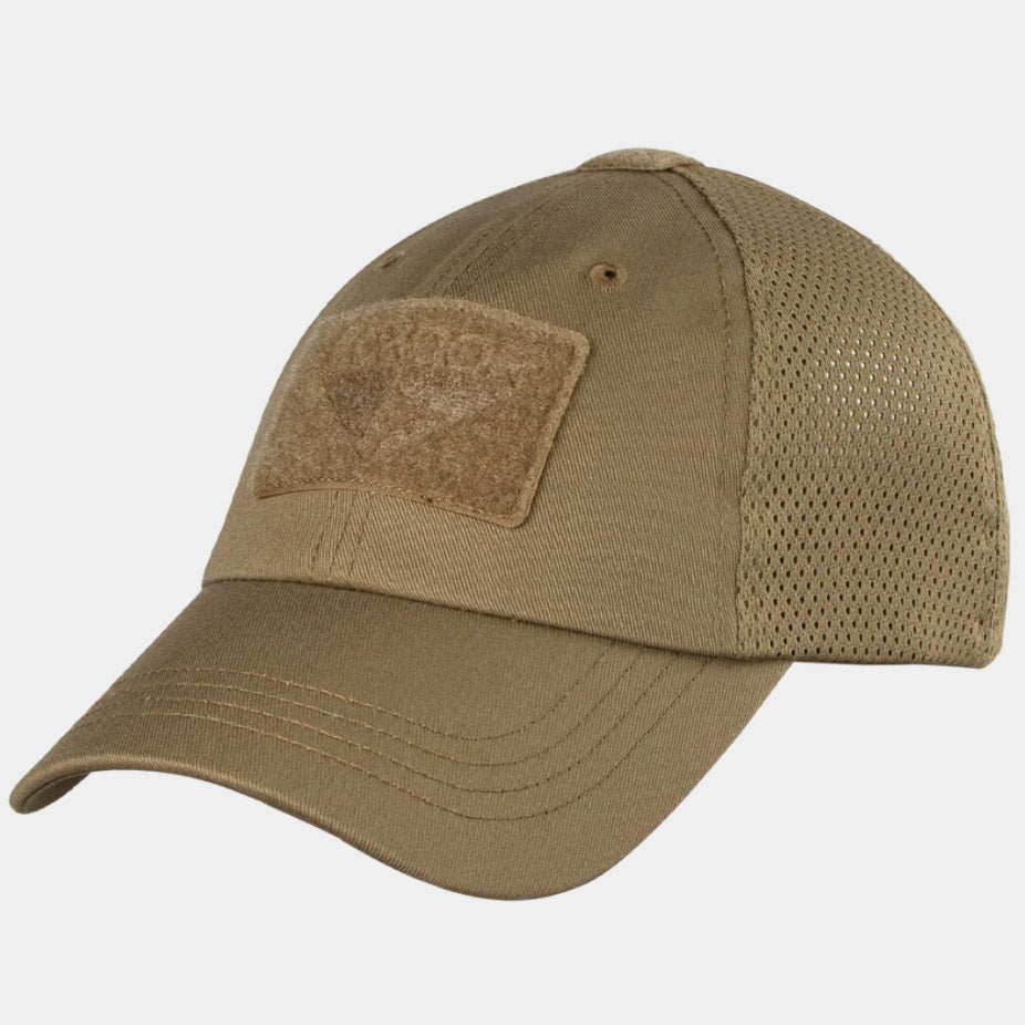 CONDOR MESH TACTICAL CAP - COYOTE
