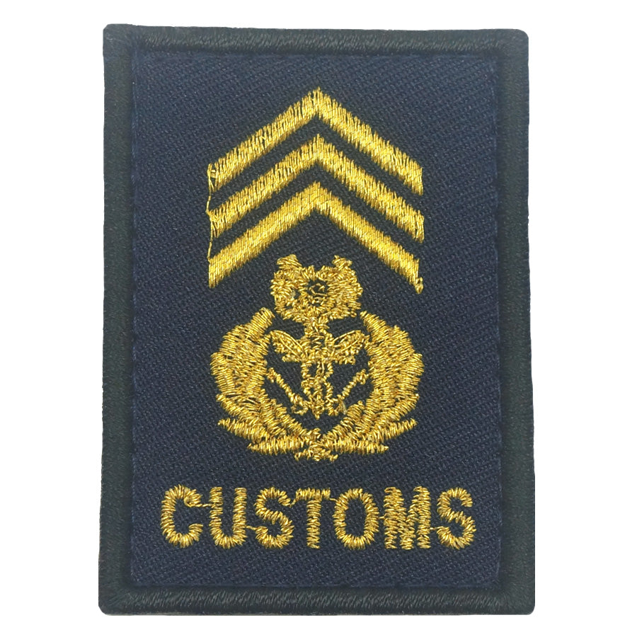 MINI CUSTOMS RANK PATCH - CHIEF CUSTOMS OFFICER (SPECIAL GRADE II) (CCO (SGII))