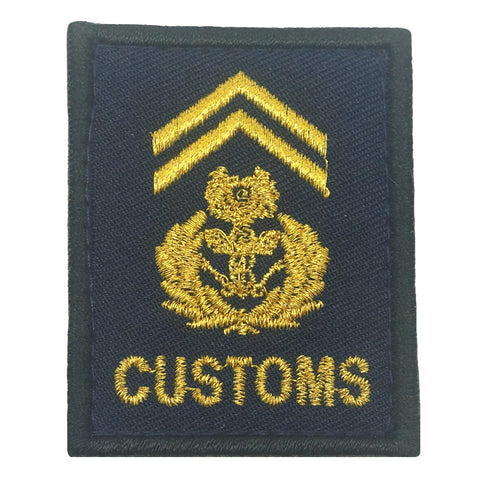MINI CUSTOMS RANK PATCH - CHIEF CUSTOMS OFFICER (CCO)