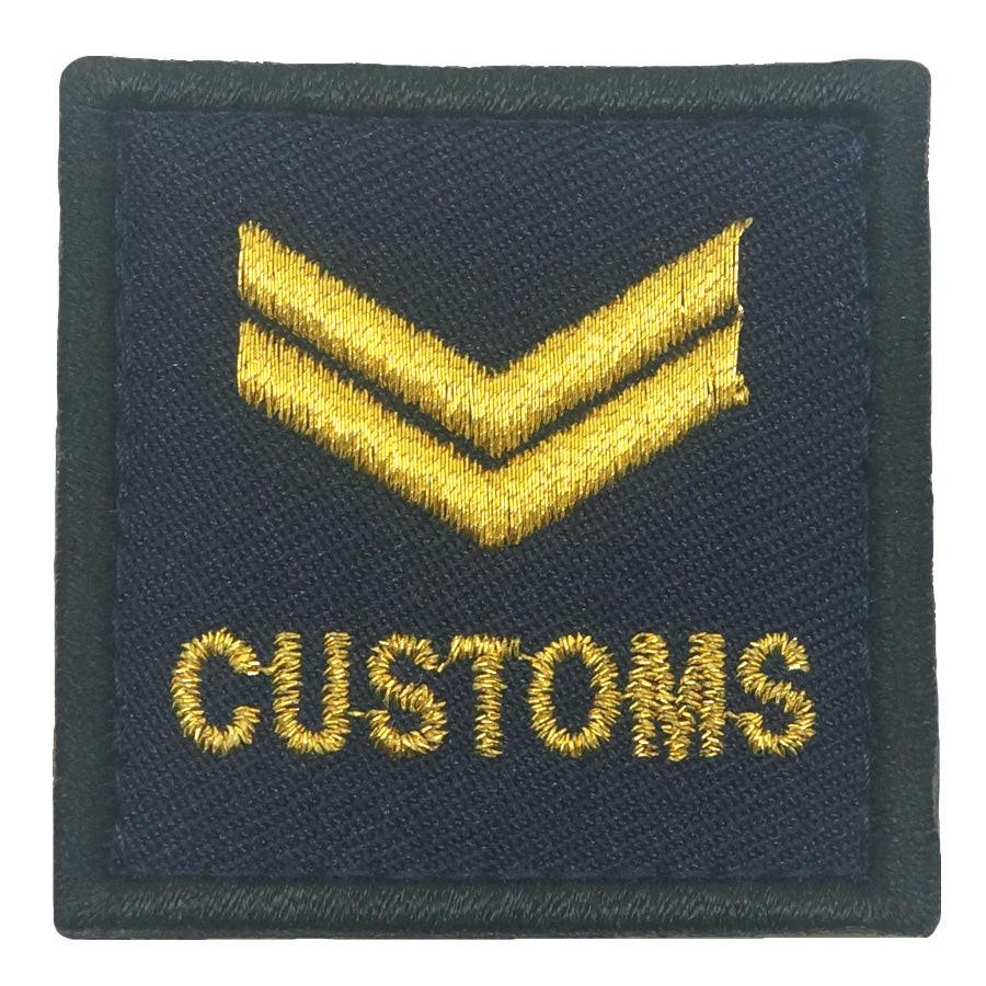 Customs Ranking MINI CUSTOMS RANK PATCH - CUSTOMS OFFICER (CO) – Hock Gift Shop | Army ...