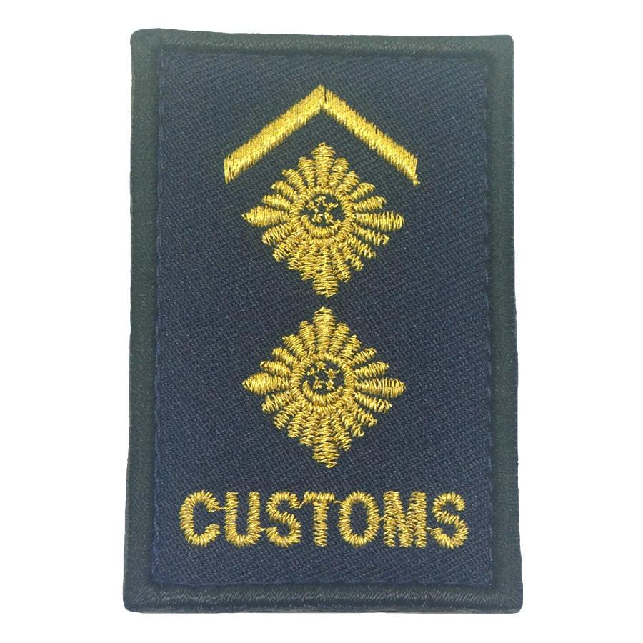 Customs Ranks MINI CUSTOMS RANK PATCH - PRINCIPAL CHIEF CUSTOMS OFFICER (PCCO) – Hock ...