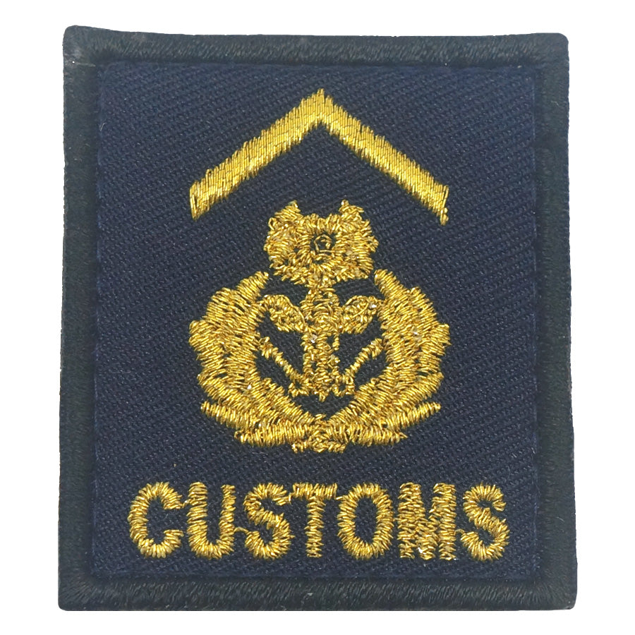 MINI CUSTOMS RANK PATCH - SENIOR CUSTOMS OFFICER (SCO)
