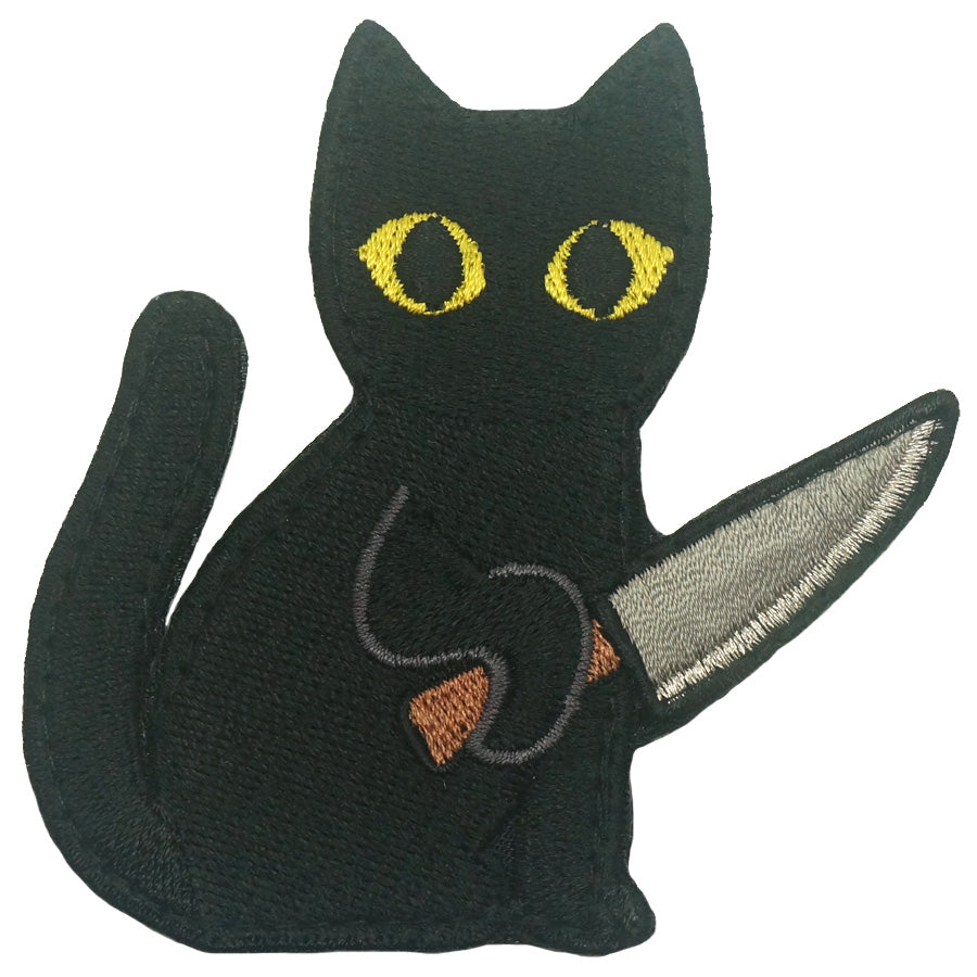 DON'T MESS WITH BLACK MEOW MEOW PATCH