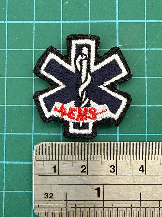 SCDF EMS Badge Velcro Patch - 3.5 cm