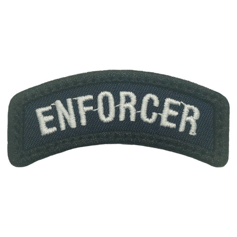 ENFORCER TAB - NAVY WHITE WITH BLACK BORDER