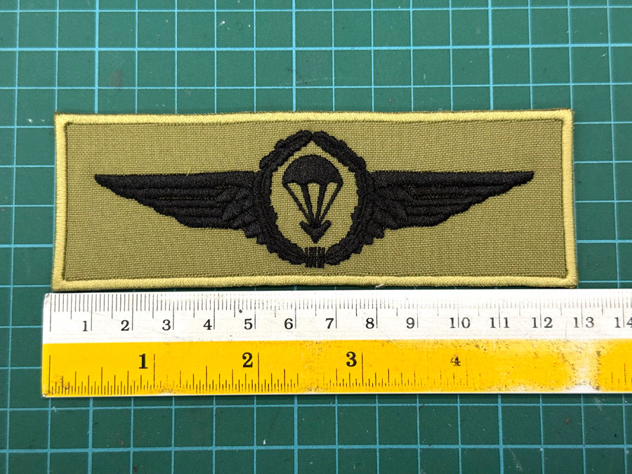 German Army Airborne Parachutist Wing Patch 13 cm x 4.5 cm