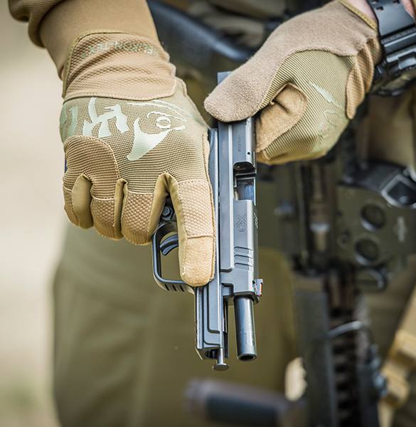 HELIKON-TEX ALL ROUND FIT TACTICAL GLOVES® - BLACK/SHADOW GREY