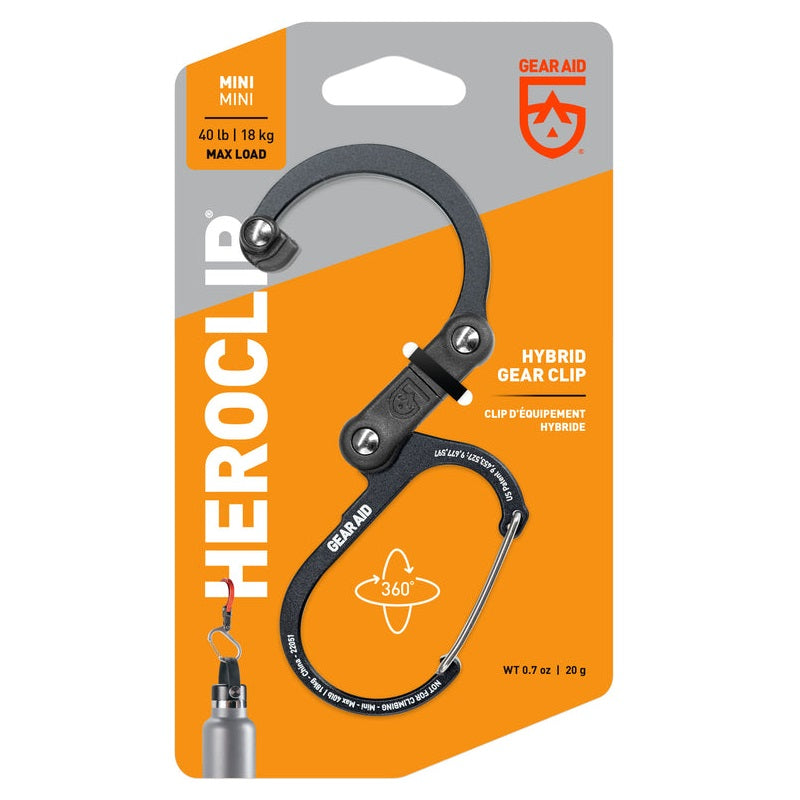 GEAR AID HEROCLIP MINI - HOT ROD RED