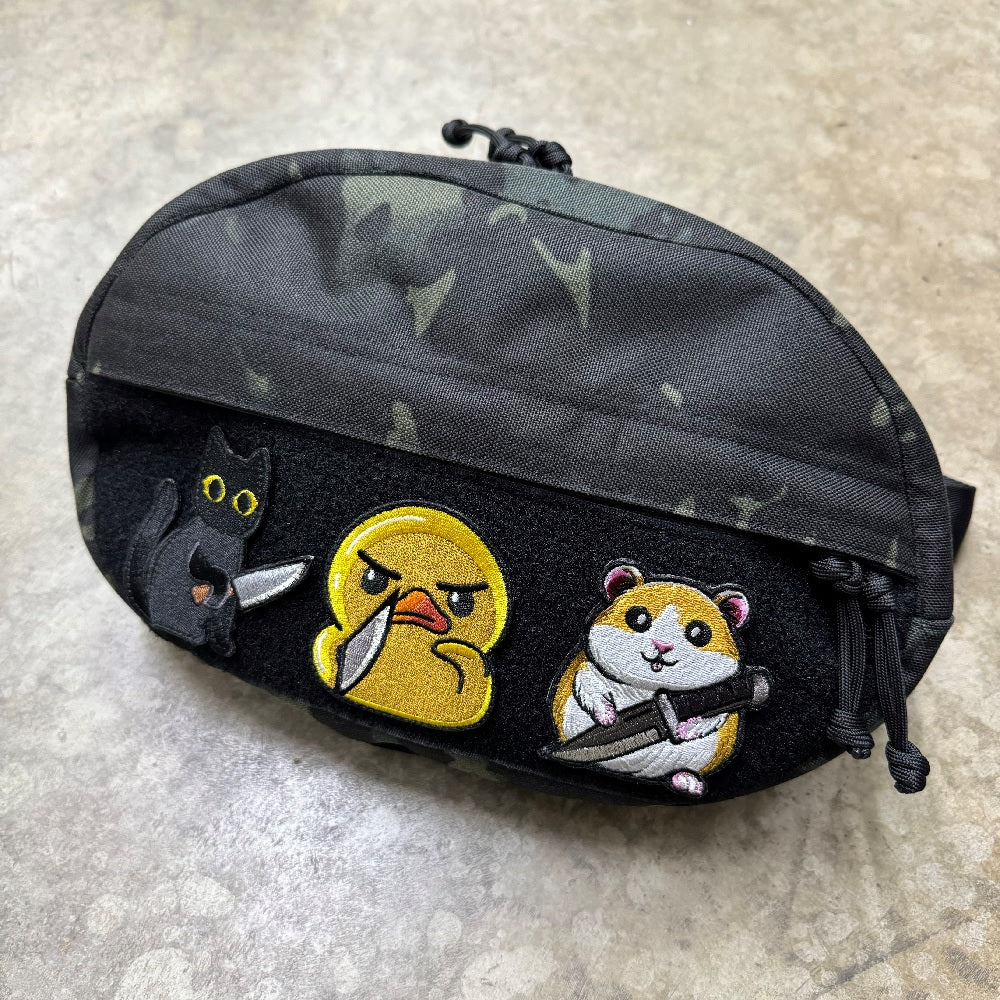 HGS TACTICAL FANNY PACK - 8L (BLACK)