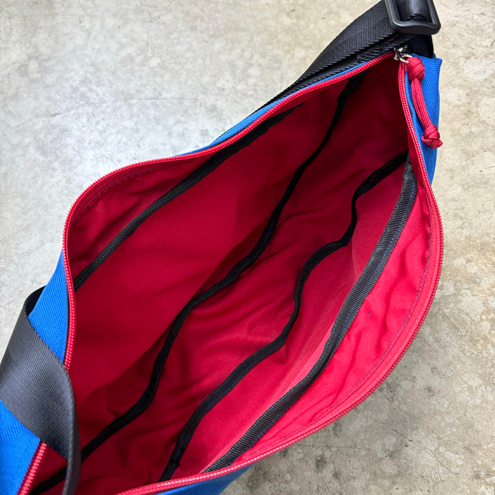 HGS TACTICAL SATCHEL BAG - 10L (ROYAL BLUE RED)