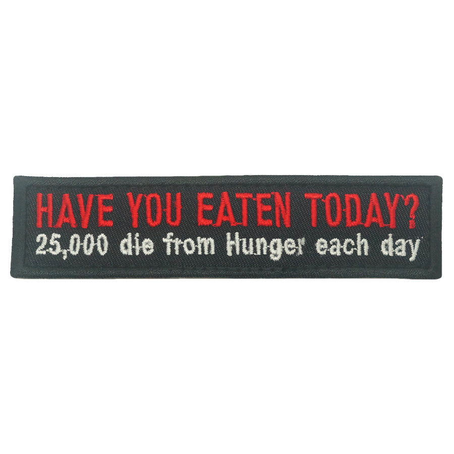 HAVE YOU EATEN TODAY PATCH