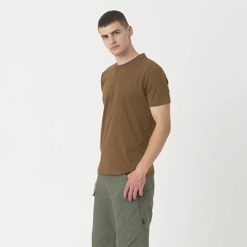 HELIKON-TEX COTTON T-SHIRT - MUD BROWN