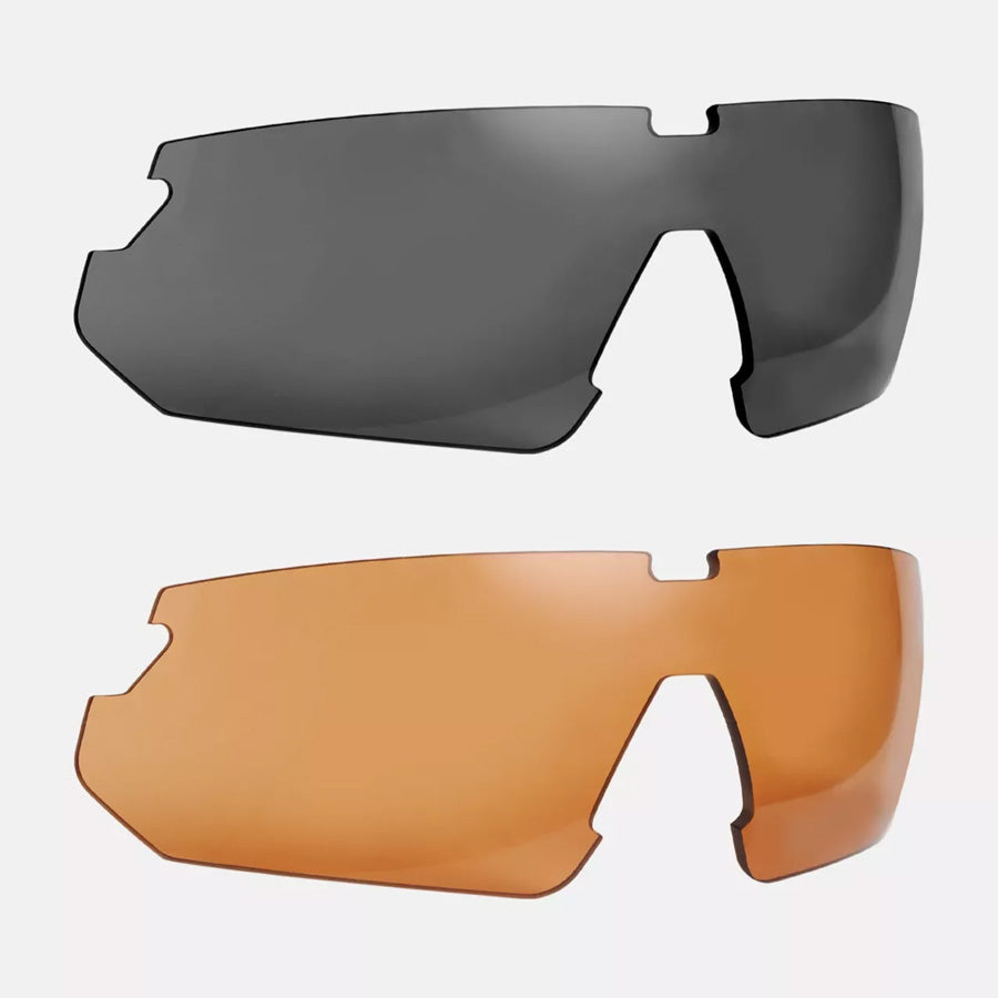 HELIKON-TEX LANRAY GLASSES SHOOTING PRO SET - BLACK/CLEAR (3 LENSES)