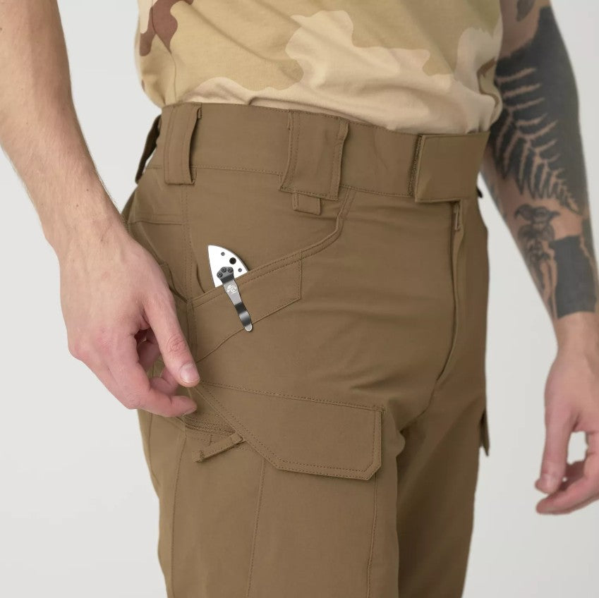 Helikon-Tex Outdoor Tactical Pants (OTP), Super Durable & Stretchable VersaStretch Fabric, Comes with Inner Knee Pockets