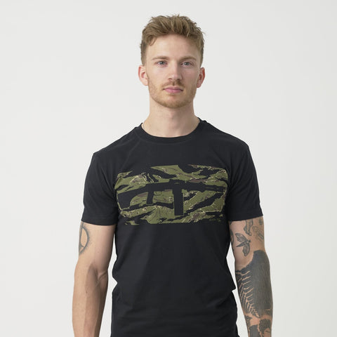 HELIKON-TEX RPD T-SHIRT - 100% COTTON (BLACK/TIGER STRIPE)