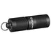 OLIGHT I1R 2 PRO EOS KEYCHAIN TWIST USB-C RECHARGEABLE FLASHLIGHT - CHIP SCALE LED - 180 LUMENS - USES BUILT-INT BATTERY PACK - BLACK