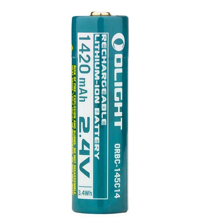 OLIGHT I5R EOS LED FLASHLIGHT - 350 LUMENS - INCLUDES 1 X USB-C RECHARGEABLE 14500 - BLACK (PACKAGING OPEN BEFORE TO SHOW CUSTOMER)