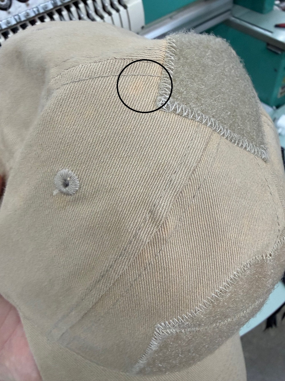 MSM CG-HAT RAW - KHAKI (OLD STOCK CLEARANCE WITH DISCOLORATION SPOTS)