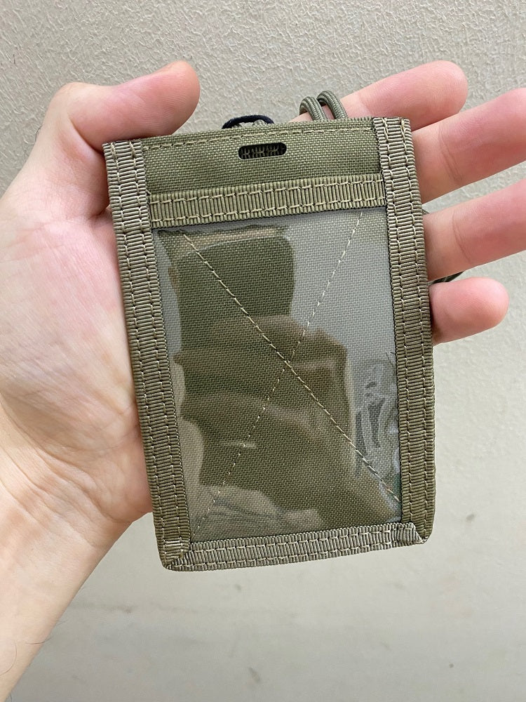 ONE TIGRIS SHOT PUT ID CARD HOLDER - RANGER GREEN