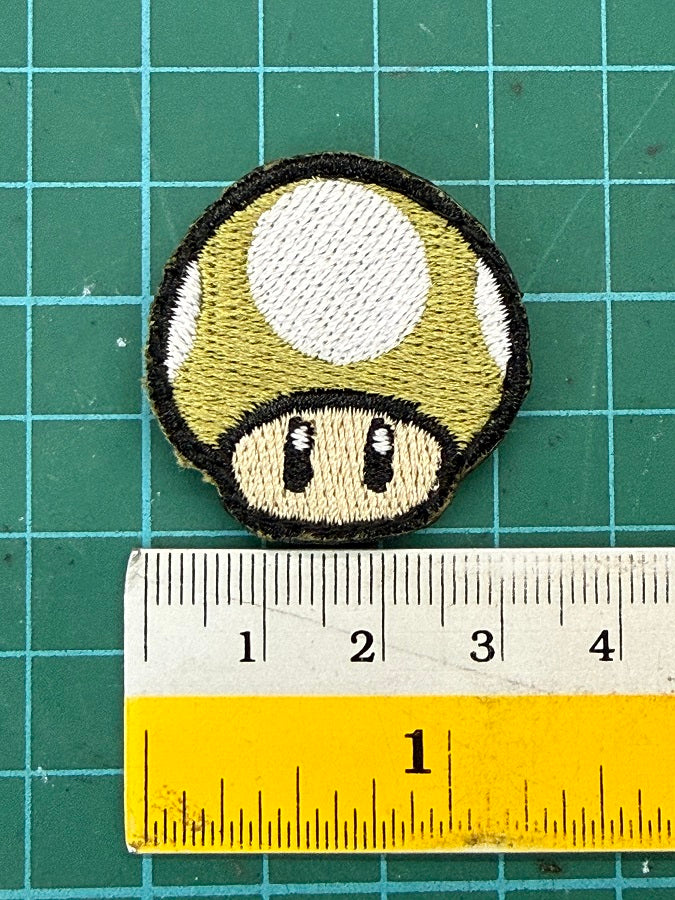 MINI MUSHROOM PATCH - OLIVE GREEN