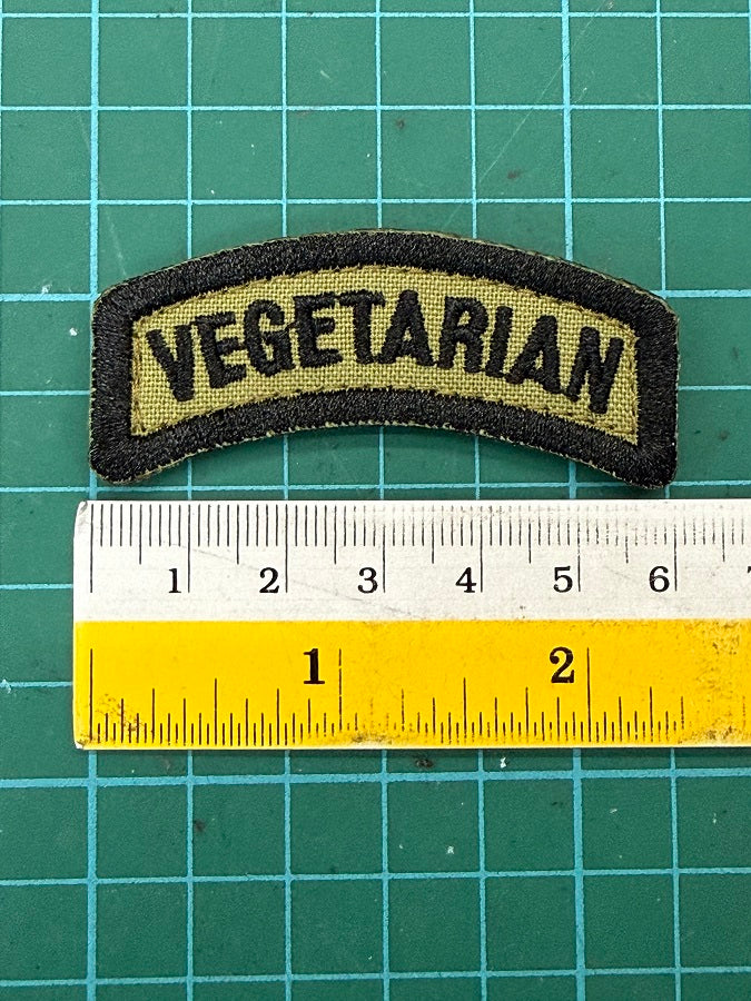 VEGETARIAN TAB - OLIVE GREEN
