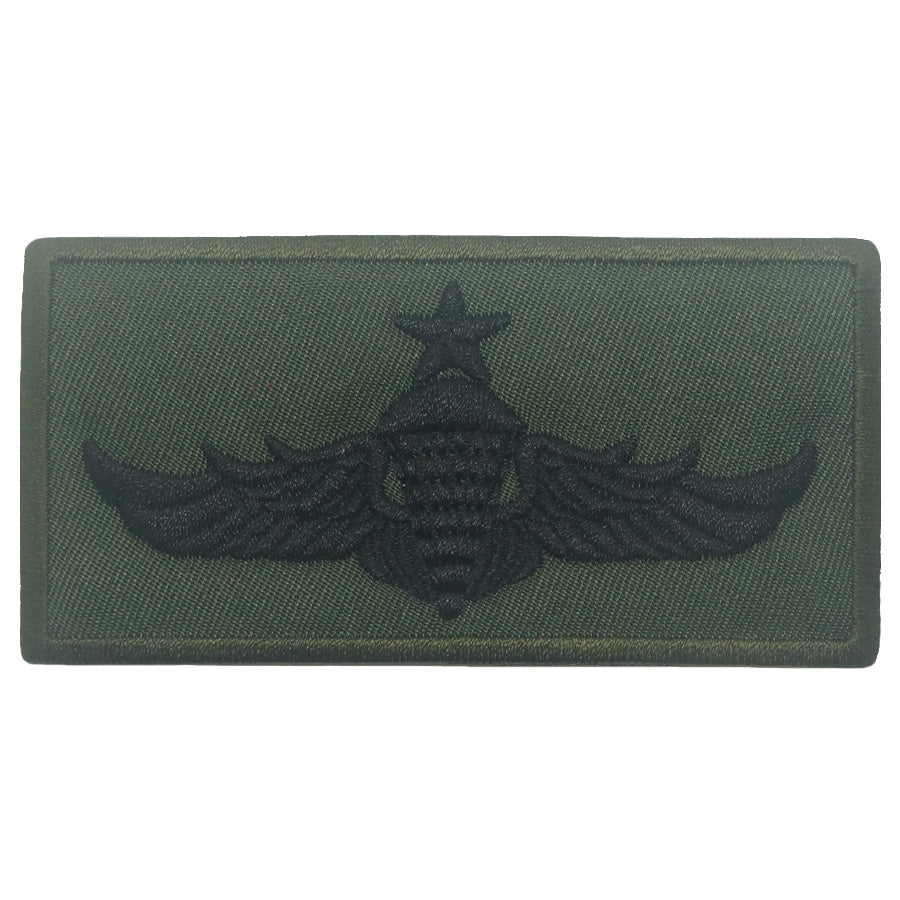 INDONESIA SENIOR PARACHUTIST AIRBORNE WING 2024 - OD GREEN