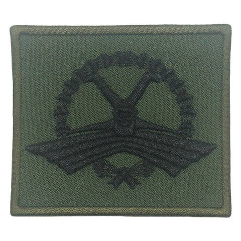 INDONESIAN ARMY BREVET FREEFALL PARACHUTIST BADGE - OD GREEN