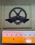 INDONESIAN ARMY BREVET FREEFALL PARACHUTIST BADGE - OD GREEN