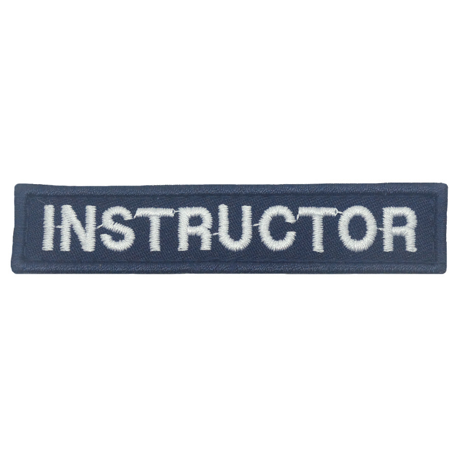 INSTRUCTOR TAG 8CM - NAVY BLUE