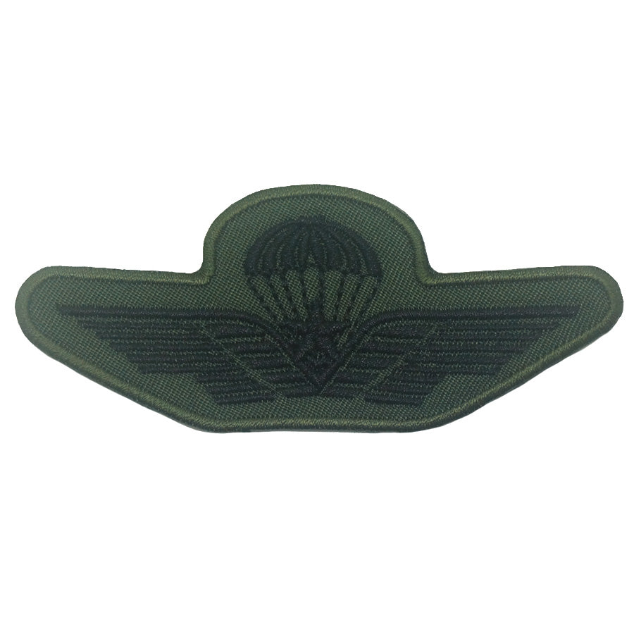 Italian Airborne Parachutist Wings Badge (Advanced) - OD Green