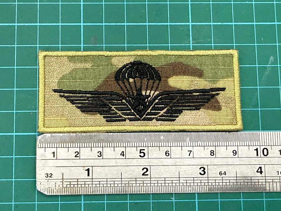 Italy Parachutist Airborne Jump Wing Embroidery Patch (9 cm x 3.8 cm)