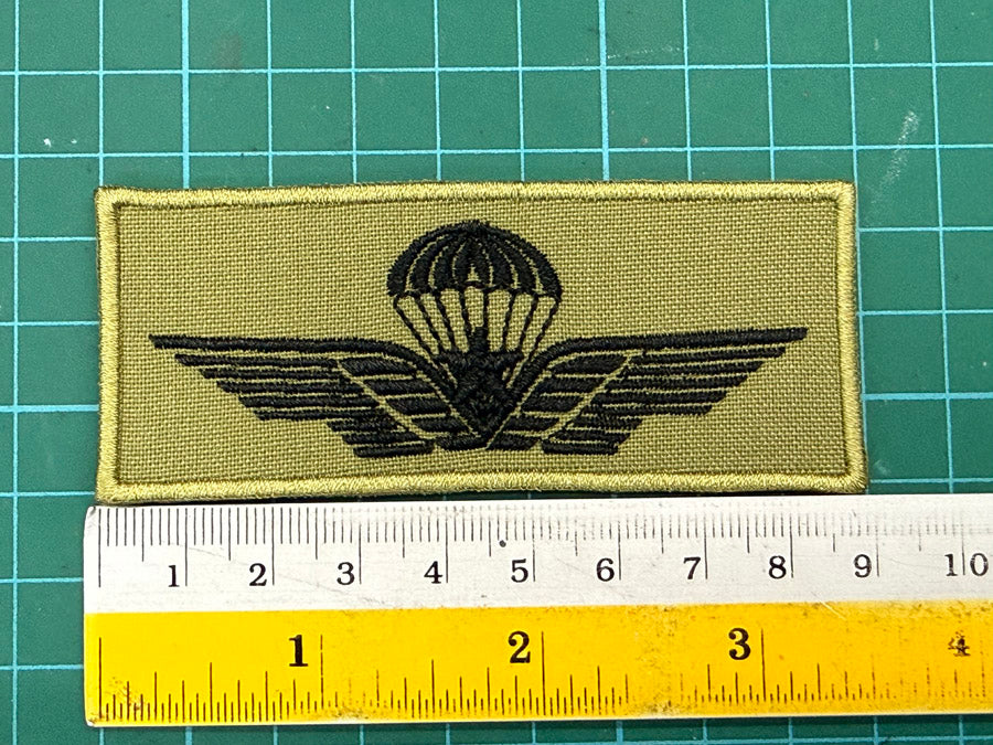 Italy Parachutist Airborne Jump Wing Embroidery Patch (9 cm x 3.8 cm)